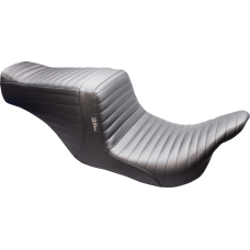 Le Pera Tailwhip Up Front Seat - Pleated - Black - FL '08-'24 - 0801-1546  LKU-587PT