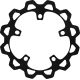 Lyndall Racing Brakes Llc Brake Rotor - 320 mm - Front - Black - 1710-4737  6-631