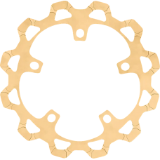 Lyndall Racing Brakes Llc Brake Rotor - 320 mm - Front - Gold - 1710-4738  6-632