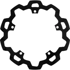 Lyndall Racing Brakes Llc Brake Rotor - Rear - 11" - Black - 1710-4529  3-641
