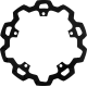 Lyndall Racing Brakes Llc Brake Rotor - Rear - 11" - Black - 1710-4529  3-641