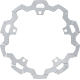 Lyndall Racing Brakes Llc Brake Rotor - Rear - 11" - Machined - 1710-4527  3-640