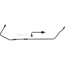 Magnum Shielding Brake Line Kit - MC to HCU - Rear - Black Pearl - 1741-6680  AS4626