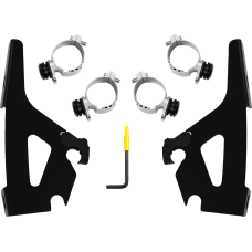 Memphis Shades Batwing Mounting Kit - Black - Chief - 2321-0773  MEB2075