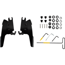 Memphis Shades Batwing Mounting Kit - Black - Chief Bobber - 2321-0769  MEB2071