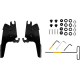 Memphis Shades Batwing Mounting Kit - Black - Chief Bobber - 2321-0769  MEB2071
