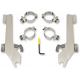 Memphis Shades Batwing Trigger Lock Mounting Kit - Kingpin - Polished - 2321-0159  MEK1927