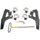 Memphis Shades Fats/Slim Trigger Lock Mounting Kit - Vegas - Black - 2321-0381  MEB2021