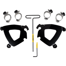 Memphis Shades Gauntlet Mounting Kit - Black - Chief - 2321-0775  MEB2077