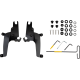 Memphis Shades Sportshield Mounting Kit - Black - Chief Bobber - 2321-0768  MEB2070