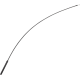 Motion Pro Blackout Top Half Clutch Cable - +10.8" - 0652-3245  06-2429