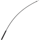 Motion Pro Blackout Top Half Clutch Cable - -4.3" - 0652-3239  06-2423