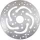 Moto-Master Brake Rotor - Front Left - Halo - 1711-2204  110863-PU