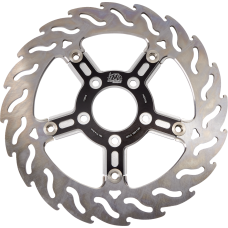 Moto-Master Brake Rotor - Front Right - Flame - 1711-2214  112310-PU