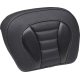 Mustang Deluxe Chopped Tour-Pak® Sissy Bar Pad - Black w/ Gunmetal Stitch - Touring - 0822-0608  88405GM
