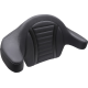 Mustang Deluxe Extended Passenger Arm Backrest - Black - Touring - 0822-0610 88403