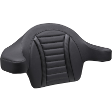 Mustang Deluxe Extended Passenger Arm Backrest - Gunmetal Stitch - Touring - 0822-0611  88403GM