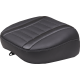 Mustang Deluxe Touring Passenger Seat - Gun Metal Stitch - Carbon Fiber Inlay - FLH/FLT '23-'24 - 0801-1677  88402GM