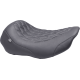 Mustang Wide Tripper Seat - Solo - Gun Metal Stitching - FLT/FLH '23-'25 - 0801-2018  88503GM