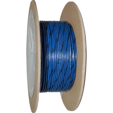 Namz 100' Wire Spool - 20 Gauge - Blue/Black - 2120-1321  NWR-60-100-20