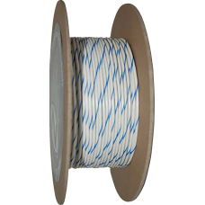 Namz 100' Wire Spool - 20 Gauge - White/Blue - 2120-1256  NWR-96-100-20