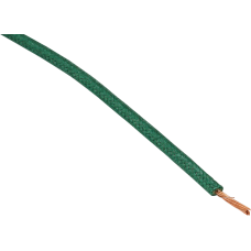 Namz 25' Cloth-Braided Wire Spool - 16 Gauge - Green - 2120-1268  NCBW-8