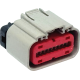 Namz Female Connector - ECM - Female - 18-Position - Brown - 2120-1421  NHD-69201415
