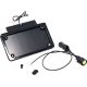 Namz Saddlebag Tag Holder w/ Illuminated License Plate Frame - '10 FLHX - 2120-1412  NIBTH-B02