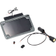 Namz Saddlebag Tag Holder w/ Illuminated License Plate Frame - '10 FLHX - 2120-1415  NIBTH-C02