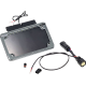 Namz Saddlebag Tag Holder w/ Illuminated License Plate Frame - '14 FLHT - 2120-1416  NIBTH-C03