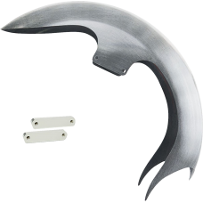 Paul Yaffe Bagger Nation DEI Front Fender - 21" Wheel - With Chrome Adapters - Touring Models - 1401-1026  DEI21-14L-C