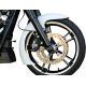 Paul Yaffe Bagger Nation DEI Front Fender - OEM - 16"-19" Wheel - With Black Adapters - Touring Models - 1401-1024  DEI-OEM-14L-B