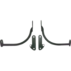 Paul Yaffe Bagger Nation Fairing Support Bar - Black - FXLRST - 2350-0564  PYO:FSB-22LRST-STL-B