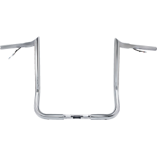 Paul Yaffe Bagger Nation Handlebar - Monkey Bar - Pre-Wired - 12" - Chrome - 0601-6509  PYO:MBBPW-12 C