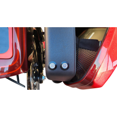 Paul Yaffe Bagger Nation Lightning Bolts Kit - Run/Brake/Turn - Black - 2020-2167  PYO:BB-LB-B
