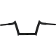 Paul Yaffe Bagger Nation Monkey Sport Handlebar - Black - 0601-6501  PYO:OEMMSB-15L-B