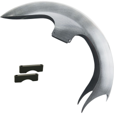 Paul Yaffe Bagger Nation Talon Front Fender - OEM - 16"-19" Wheel - With Black Adapters - Touring Models - 1401-1022  TALON-OEM-B