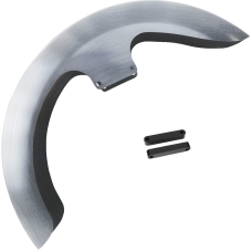 Paul Yaffe Bagger Nation Thicky Front Fender - 19" Wheel - With Black Adapters - CVO Street Glide/Road Glide - 1401-1046  THICKY-OEM-23CVO-B