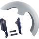 Paul Yaffe Bagger Nation Thicky Front Fender - 19" Wheel - With Black Adaptor - M8 Low Rider S/ST - 1401-0977  THICKY-19-LR-18L-SL