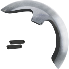 Paul Yaffe Bagger Nation Thicky Front Fender - 21" - With Black Adapters - 1401-0980  THICKY21-14L-B