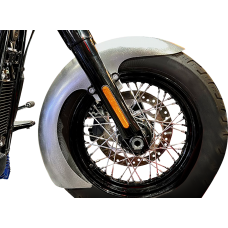 Paul Yaffe Bagger Nation Thicky Front Fender - OEM - With Satin Adaptors - M8 Softail® - 1401-0978  THICK-OEM-M8ST-S