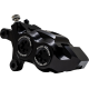 Performance Machine (Pm) Caliper - 137 X 4B - Left - Black Anodized with Black Bore Caps - 1701-0796  0053-2957-MB
