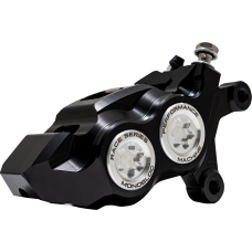 Performance Machine (Pm) Caliper - 137 X 4B - Right - Black Anodized with Clear Bore Caps - 1701-0799  0053-2958-MC