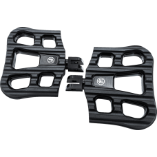 Performance Machine (Pm) Drifter Floorboards - Passenger - Black Ops - FL - 1621-1192  0036-1027-SMB