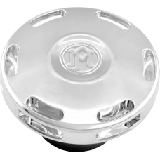 Performance Machine (Pm) Gas Cap - Apex - Chrome - 0703-0904  0210-2071APX-CH