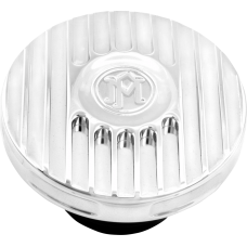 Performance Machine (Pm) Gas Cap - Grill - Chrome - 0703-0910  0210-2071GRL-CH