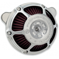 Performance Machine (Pm) Max HP Air Cleaner Kit - Chrome - 1010-3274  0206-2164-CH