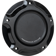 Performance Machine (Pm) Race Series Derby Cover - Black Ops - 0940-2137  0177-2085-SMB