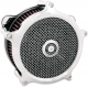 Performance Machine (Pm) Super Gas Air Cleaner Kit - Chrome - 1010-3277  0206-2165-CH