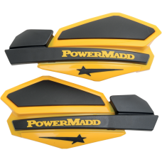 Powermadd Handguards - Yellow/Black - PM14201 34201
